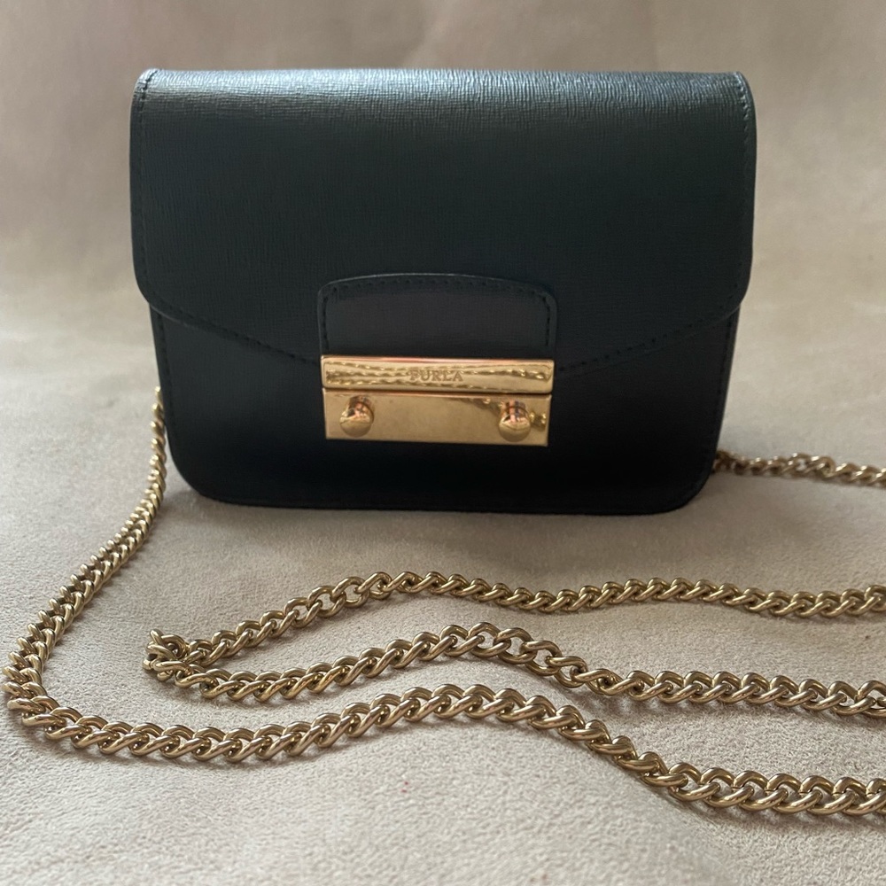 Furla crossbody bag leather purse